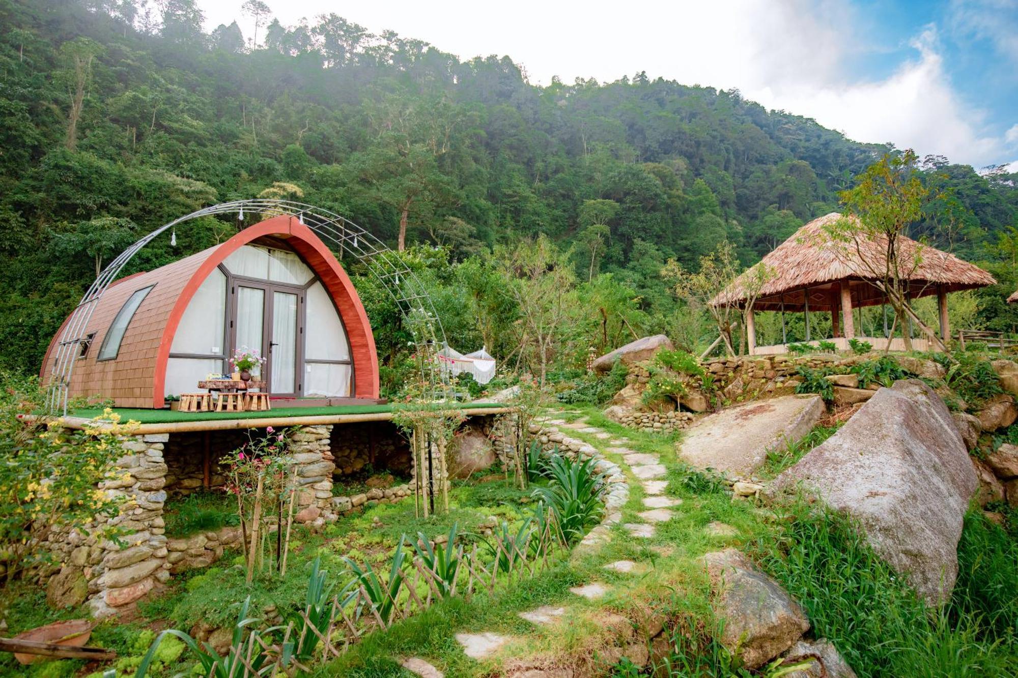 Ngu Chi Son Trekking Sapa Hotel Exterior photo